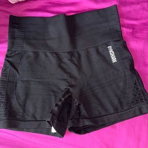 Black Gymshark shorts